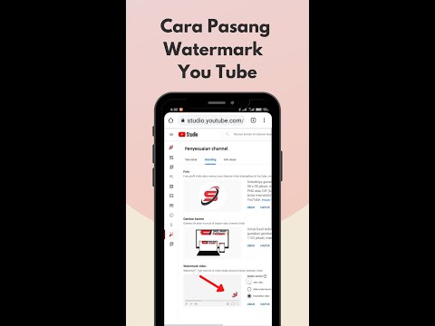 CARA PASANG WATERMARK