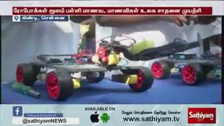 Sathiyam Tv Reporting Sp Robotics Maker Labs World Record