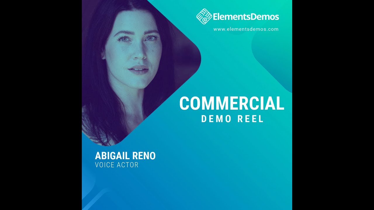 Abigail Reno Commercial Demo - YouTube