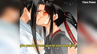 Sub Español Wei Ying Besa A Lan Zhan Ebrio Manhua Ad - Mdzs