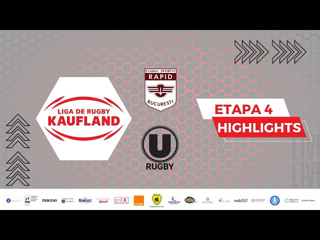 HIGHLIGHTS CS Rapid - CSU ELBI Cluj 34-12, et.4 #LigaKaufland