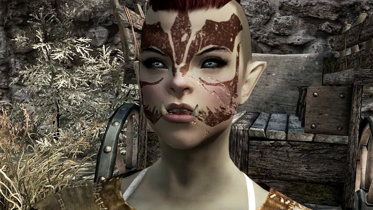 Skyrim Female Orc