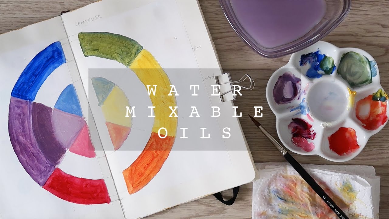 PAINT TALK: Water Mixable Oil Paint - Everything you need to know