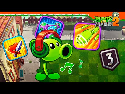 ПРОКАЧАЛ ГОРОХОСТРЕЛ 3 УРОВЕНЬ ЭТО ИМБА &#55356;&#57155; Plants vs Zombies 2 (Растения против зомби 2) Прохождение