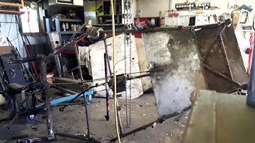 Timelapse  video of buggy frame build.