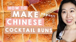 VEGAN CHINESE COCKTAIL BUNS | 'GAI MEI BAO' 純素雞尾包 (SATURDAY MORNING BAKES!) screenshot 5