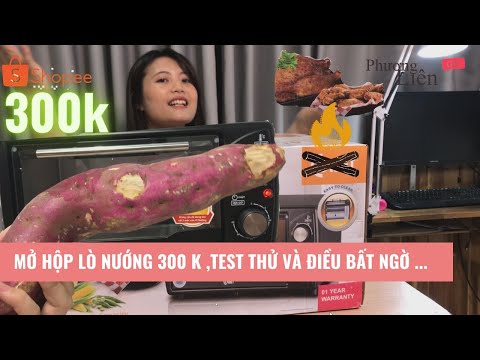 Review Lò Nướng Comet 300k Flash sale trên Shopee và Test thử đánh giá nhanh .