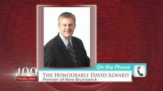 Connections with Mel and Susan Finlay with New Brunswick Premier David Alward