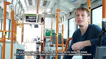 Video08 Riding the bus in Tokyo