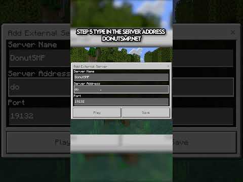 How To Join DonutSMP on Bedrock (windows and mobile)