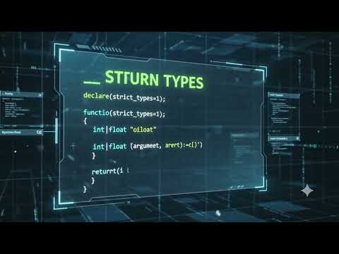 Type Declarations and Return OOP's