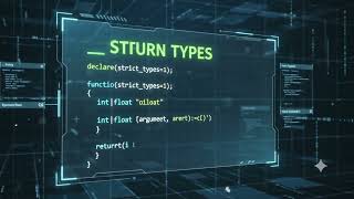 Type Declarations and Return OOP's