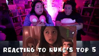 Reacting to Nuke's Top 5 '10 SCARY Videos I DARE you to WATCH ALONE' #reaction #nukestop5