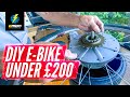 Building The Cheapest DIY E-Bike Possible? | Homemade Tech For Under £200/$200/€200