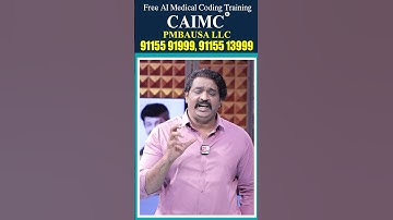 Artificial Intelligence in Medical Coding, CAIMC® - Certified AI Medical Coder #medicalcoding