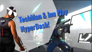 TechMan & Inu Play Hyper Dash for the first time! LOL