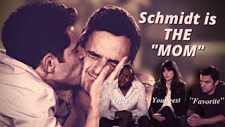 Schmidt Being the Mom of the Loft for 2 minutes straight...