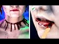 5 Amazing Halloween Makeup & Costume Ideas! Last Minute Halloween DIY