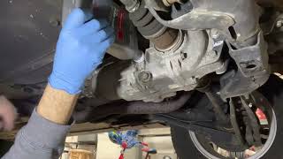 Honda CRV rear differential service