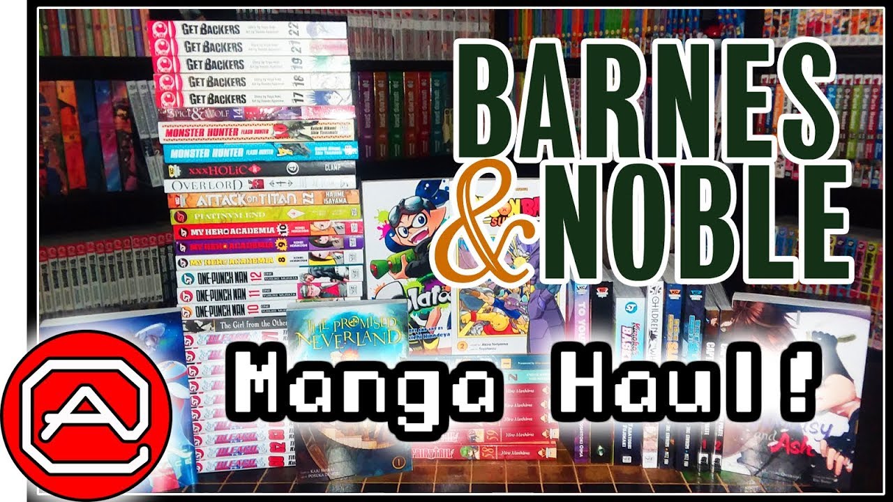 Barnes Noble Manga Haul 50 New Volumes Youtube