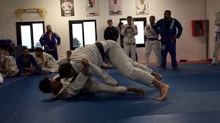 Roger Sparring Roger Gracie Rolling