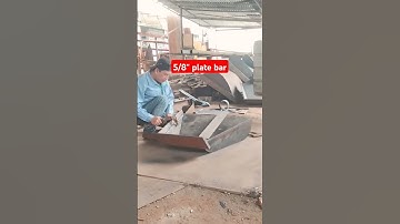 Chipping bucket making for ex120(6)..#shorts #howto #amazing #learning #tutorial #excavator #skills