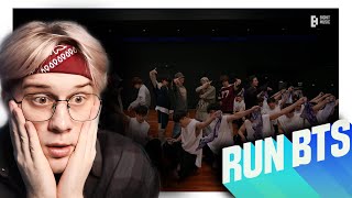CHOREOGRAPHY (Run BTS) Dance Practice ! РЕАКЦИЯ