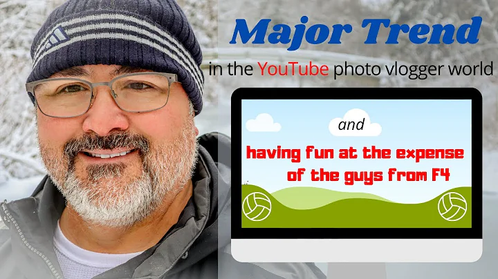 Major Trend in YouTube Photography Vlogs + Meet My New Friend & hear his take on the Super Group F4