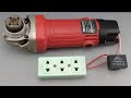 How to turn iron hand grinder into ​​a 220v 4200w generator