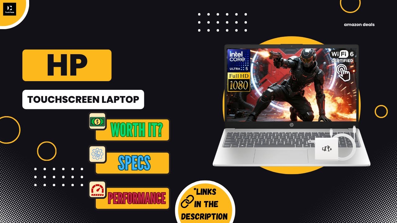 HP Touchscreen Laptop Review | Intel Ultra 5 Power with 32GB RAM!