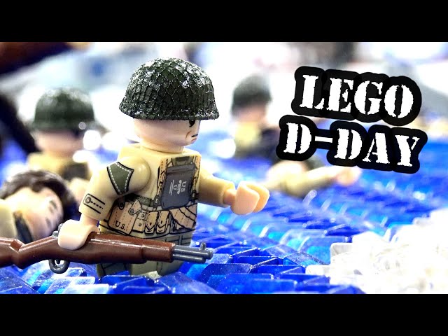 LEGO WWII D-Day Battle of Omaha Beach 