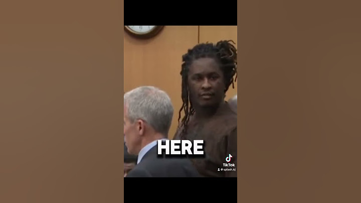 #youngthug gives heartfelt speech before walking out of #ysl trial