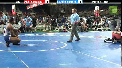 220 Paul Triandafilou vs. GAngelo Hancock
