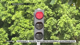 Passamainty : des feux tricolores qui exaspèrent les automobilistes