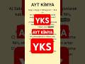 YKS AYT KİMYA ÇOK ÇOK ZOR SORU #yks2025 #yks2026 #yks #ayt #aytkimya #tyt #aytbiyoloji #yks2024 #fy