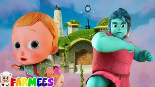 the story of jack beanstalk more fairy tales cartoon videos for kids by farmees