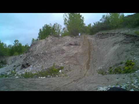 Supermoto hill climb