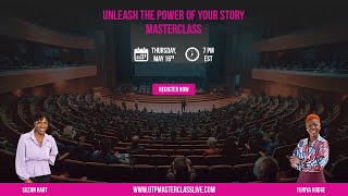 🎥  Final Countdown: The Unleash the Power Of Your Story Live Masterclass is TOMORROW!