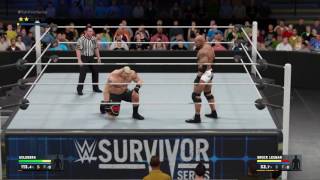 Goldberg Vs Brock Lesnar Wwe Survivor Series Full Match