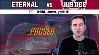 OWL Week Companion Stream: Eternal vs Justice - ft Tridd, Jaws, yeHHH