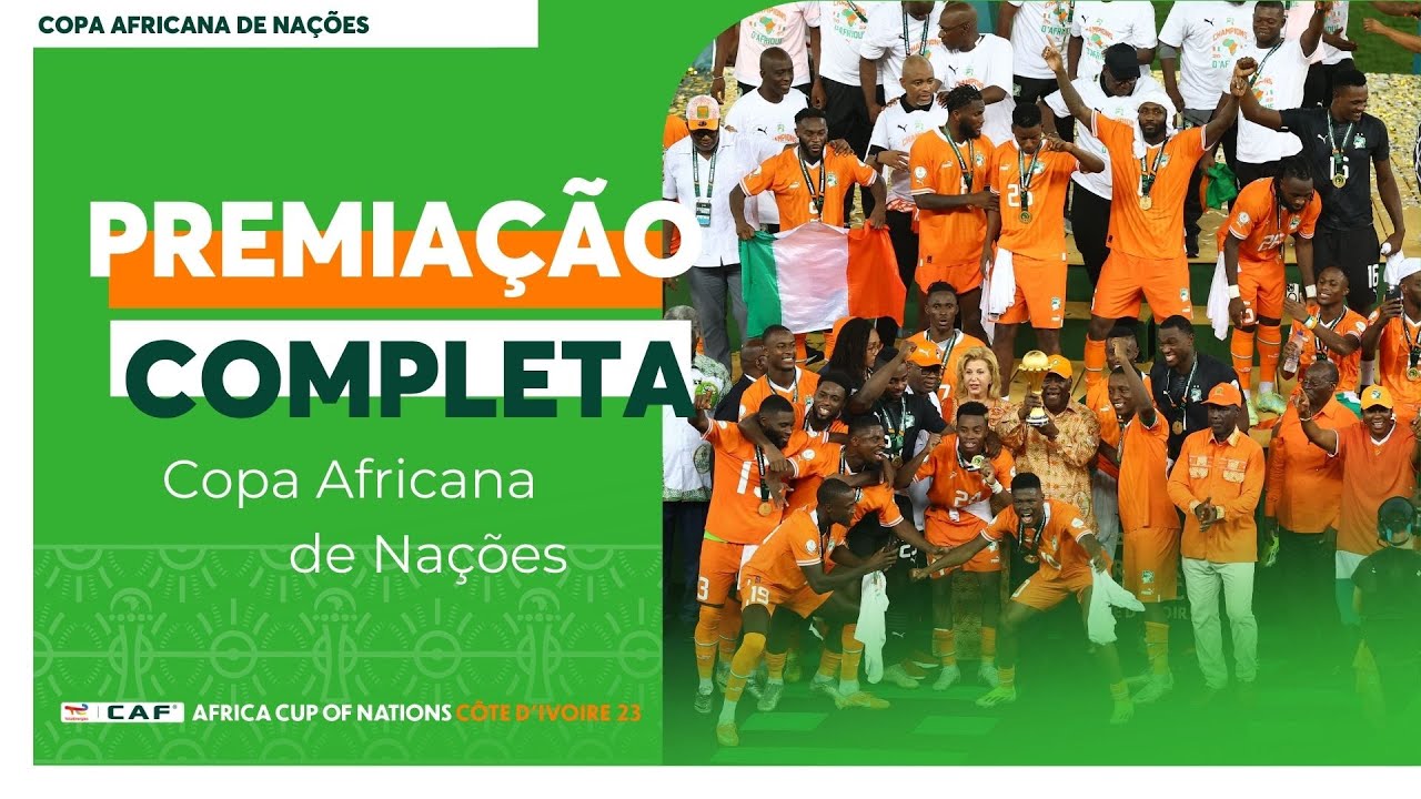 Copa Africana de Nações: Veja a cerimônia de premiação completa