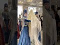 Обряд снятие шали на карачаево балкарской свадьбе. Ариулукъ