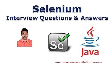 Selenium Interview Questions and Answers