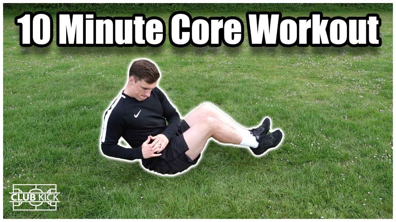 Simple Football Core Workout for Weight Loss