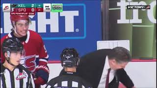 Controversial No Goal Call Spokane Vs Kelowna 112925
