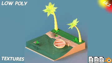 Tropical scene(part 2) | CGTrader