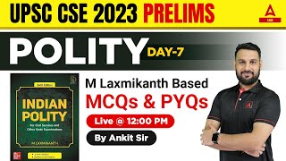 M. Laxmikanth Polity | Top 500 Polity MCQs | Ankit Sir