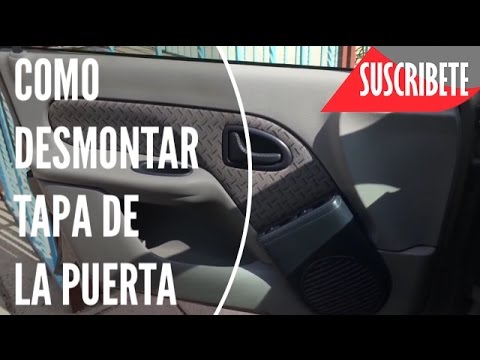 sin cable Chimenea Canoa COMO DESMONTAR TAPA DE PUERTA - YouTube
