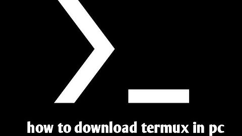 how to install termux in pc computer