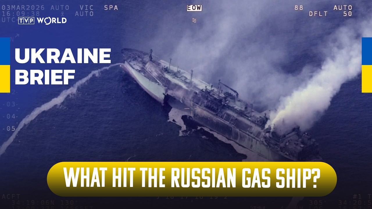 Russian LNG tanker sinks in Mediterranean | Ukraine Brief